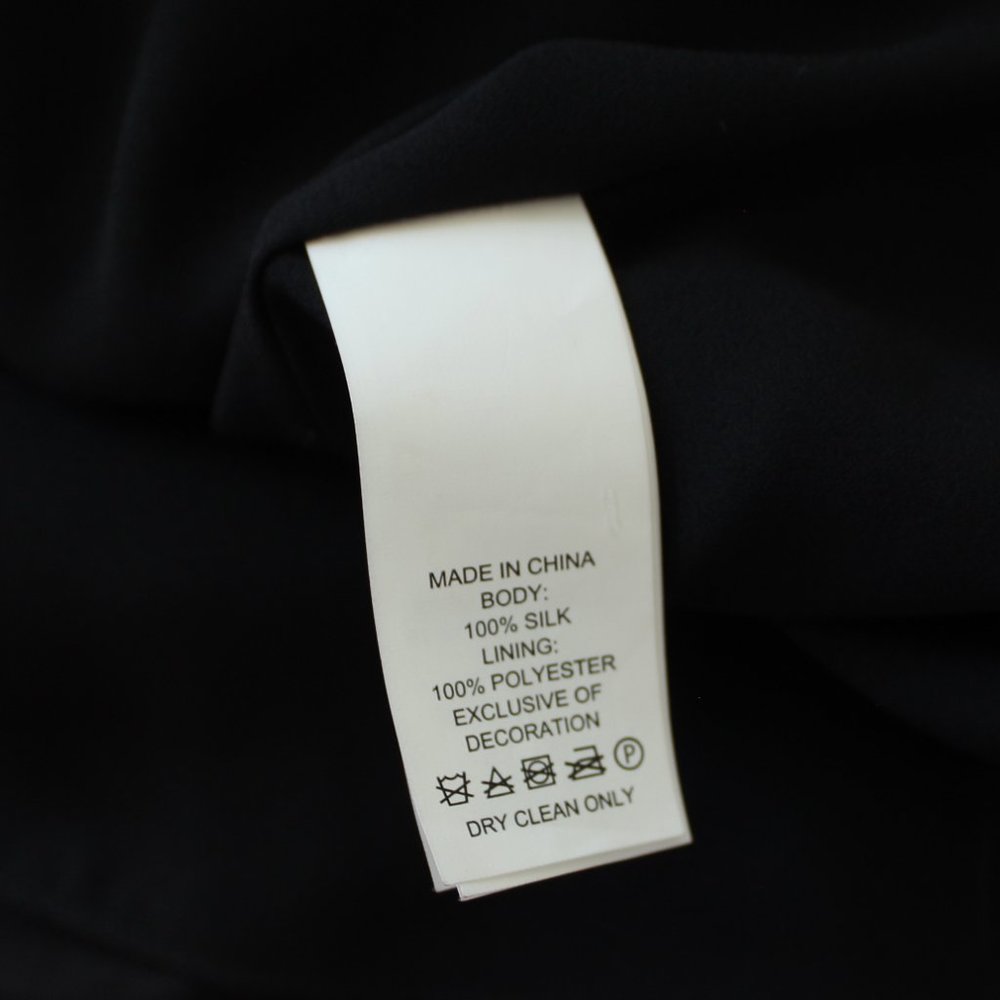 NEW Kate Spade Embroidered Trim Silk Top, Rich Navy, Small, Sleeveless, Lined - Picture 15 of 15